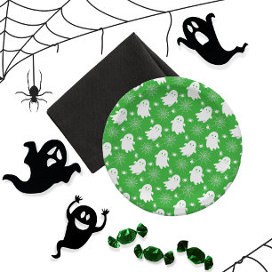 Prato De Papel Fantasmas bonitos Aranhas Spider Webs Hallowee