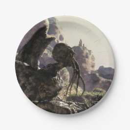 Prato De Papel Fantasy landscape