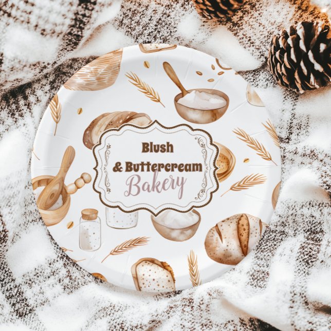 Prato De Papel Farmhouse Artisan Bakery (Criador carregado)