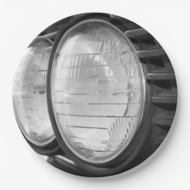 Prato De Papel Faróis de BMW do vintage