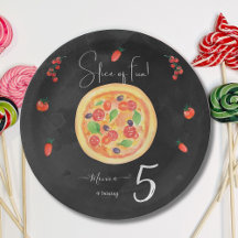 Fatia de diversão, aniversário de pizza