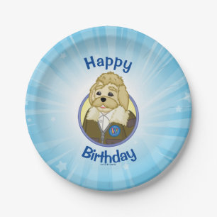 Prato De Papel Fato de Arte