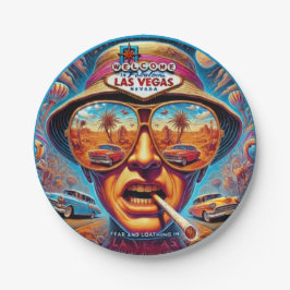 Prato De Papel Fear and Loathing in Las Vegas