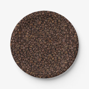Prato De Papel Feijões de café