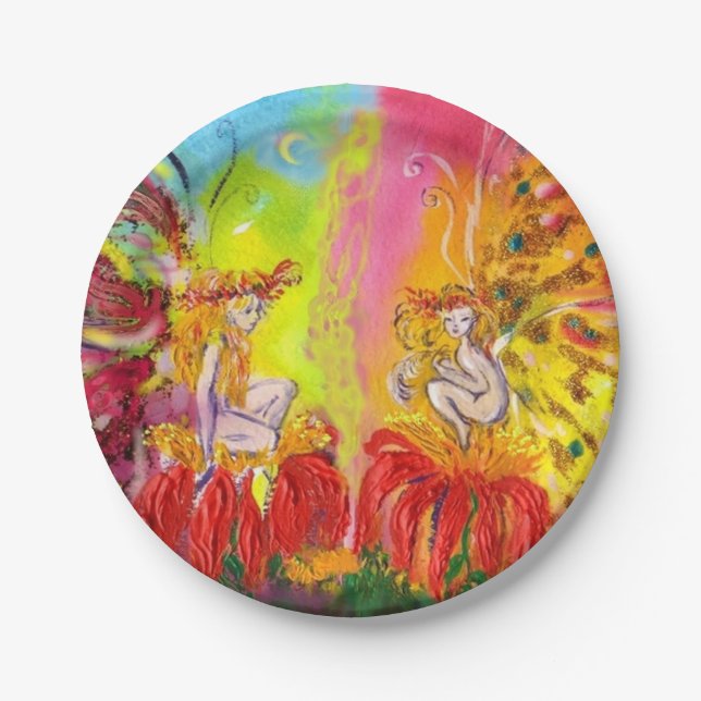 PRATO DE PAPEL FEIRAS DE DAWN (Frente)