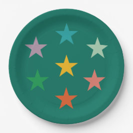 PRATO DE PAPEL FELIZ AMOR JOY | NATAL COLORIDO