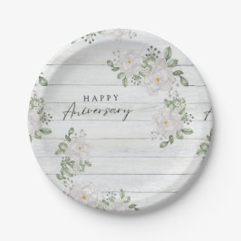 PRATO DE PAPEL FELIZ ANIVERSÁRIO