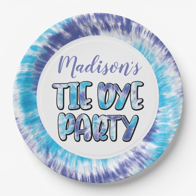 Prato De Papel Feliz Aniversário, Qualquer Idade (Frente)