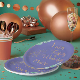 Prato De Papel Feliz e Maravilhosamente Feito