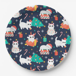 Prato De Papel Feliz Natal