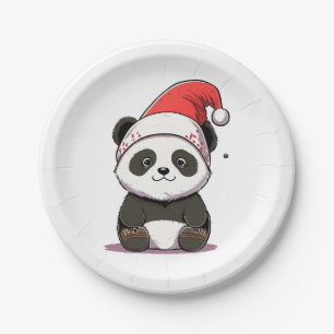 Prato De Papel feliz natal