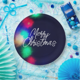 Prato De Papel Feliz Natal