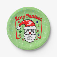 Feliz Natal 20xx Papais noeis com Hat e Sparkles 7