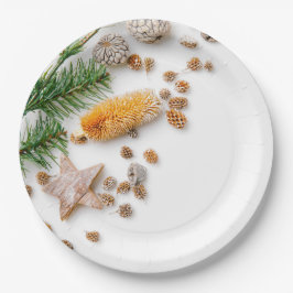 Prato De Papel Feriados em Placa de Papel 9"