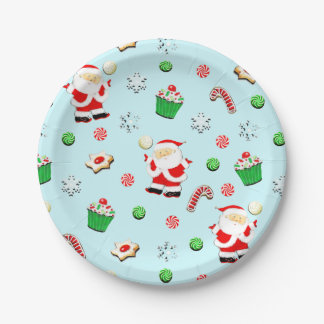 Prato De Papel Férias de Natal de Voleibol