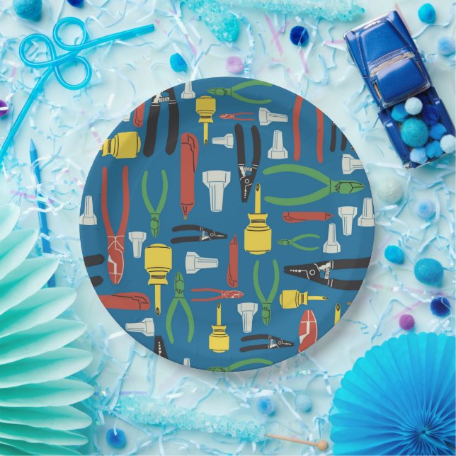 Prato De Papel Ferramentas elétricas do comércio (Festa)