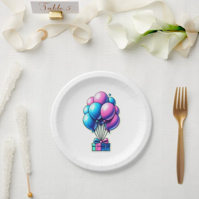 PRATO DE PAPEL FESTA (Casamento)