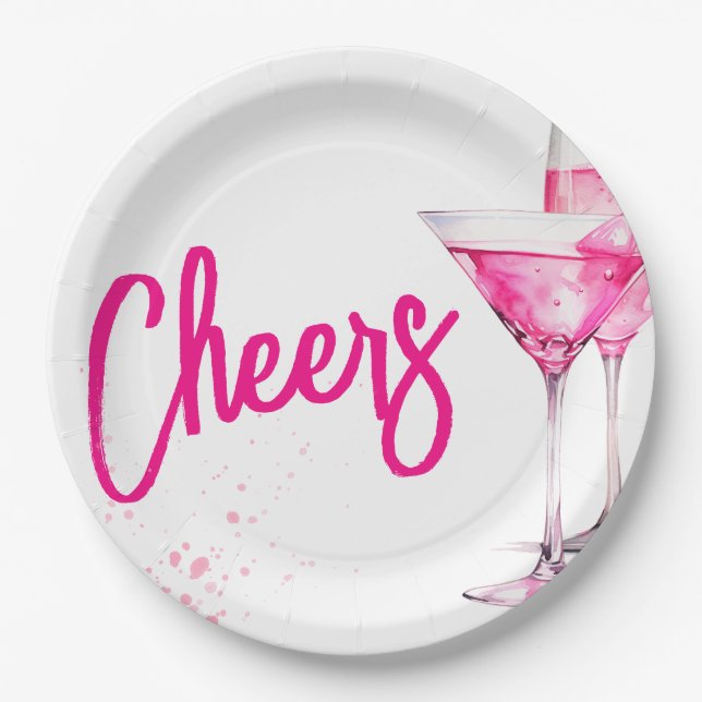 Prato De Papel Festa das Garotas das Caixas de Água (Frente)