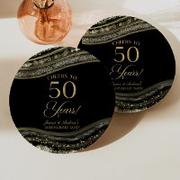 Festa de Aniversário de 50 anos em Ágata Preta e D