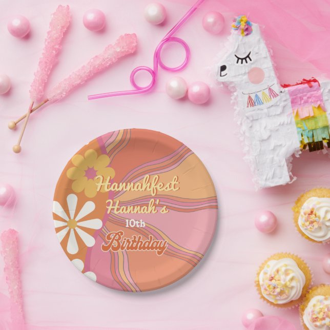 Prato De Papel Festa de aniversário de alimentação do ventilador  (Festa)