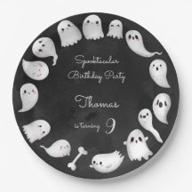 Festa de aniversário de criança de fantasmas de Ha