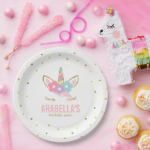 Festa de aniversario de meninas de Unicórnio Bonit