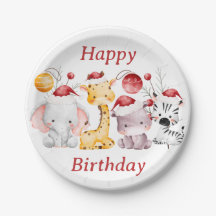 Festa de aniversário de Natal da criança