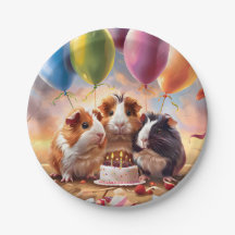 Festa de aniversário de porcos-guineenses