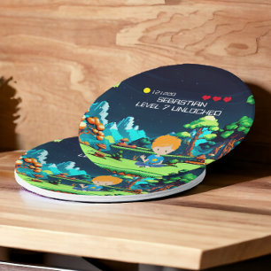 Prato De Papel Festa de aniversário divertida do jogo de computad