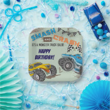 Festa de Aniversário do Menino dos Monster Trucks