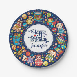 Prato De Papel Festa de aniversário do Partido Palooza