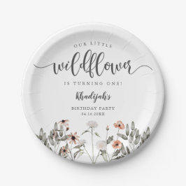 Prato De Papel Festa de aniversário Floral de Girassol