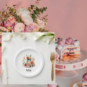 Prato De Papel Festa de aniversário II personalizada de vestir