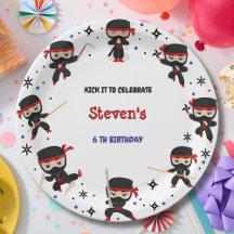 Festa de aniversário infantil estilo ninja