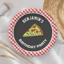 Festa de Aniversário Infantil Pizza Fofa