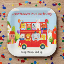 Festa de Aniversário no Ônibus Duplo Decker com An