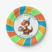 Festa de aniversário Personalizada do Dinossauro