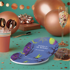 Prato De Papel Festa de aniversário Spooky Halloween