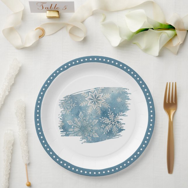 Prato De Papel Festa de Artesanatos de Natal (Casamento)