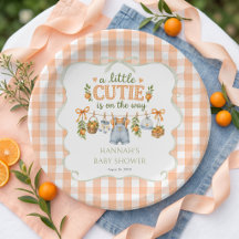 Festa de Bebê Menino Laranja Doce Pequeno