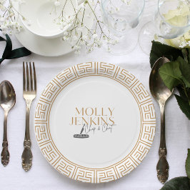 Prato De Papel Festa de despedida de solteira com tema culinário