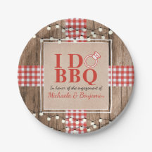Festa de Engajamento Rustic I Do BBQ Casal Chuveir
