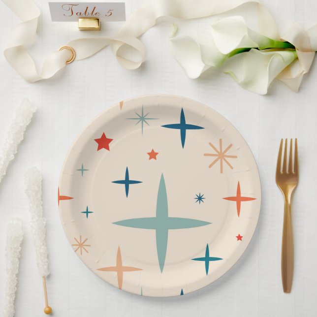 Prato De Papel Festa de Feriado de Peixe de Natal Retroativo (Casamento)