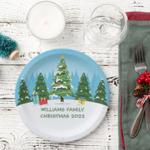 Festa de Férias de Natal Personalizada e Bonita Az