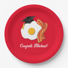 Prato De Papel Festa de formatura Breakfast Brunch