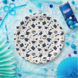 Prato De Papel Festa de formatura Moderna Simples