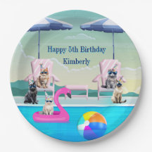 Festa de Gatos na Piscina