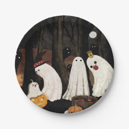 Prato De Papel Festa de Halloween