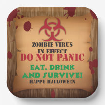 Festa de Halloween do Vírus Zumbi