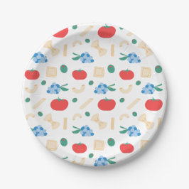 Prato De Papel Festa de Massa That's Amore Chá de Noiva